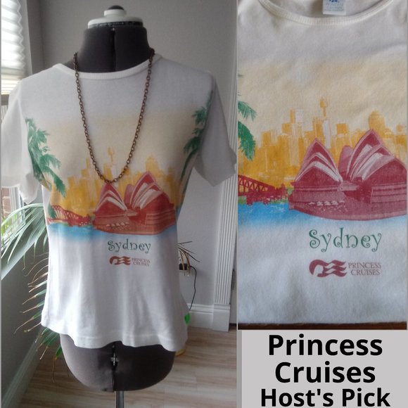 Princess Cruises Tops - Princess Cruises Sydney Souvenir Tee